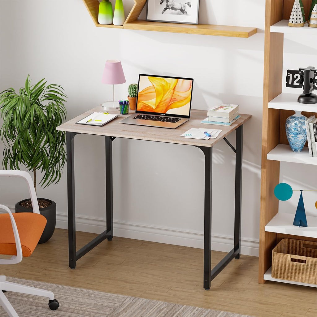 32 Inch Computer Desk with Metal Frame