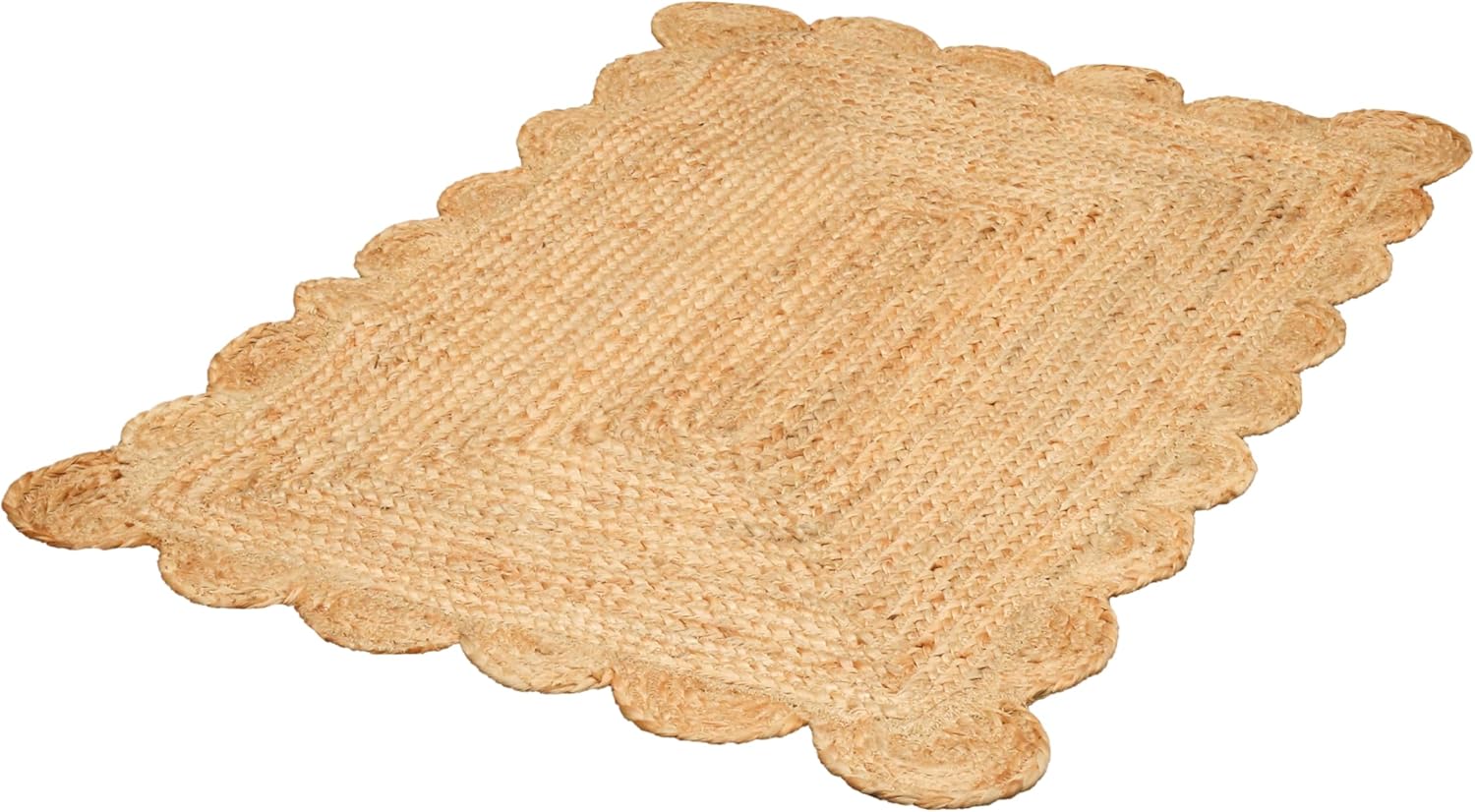 2x3' Hand Woven Jute Area Rug