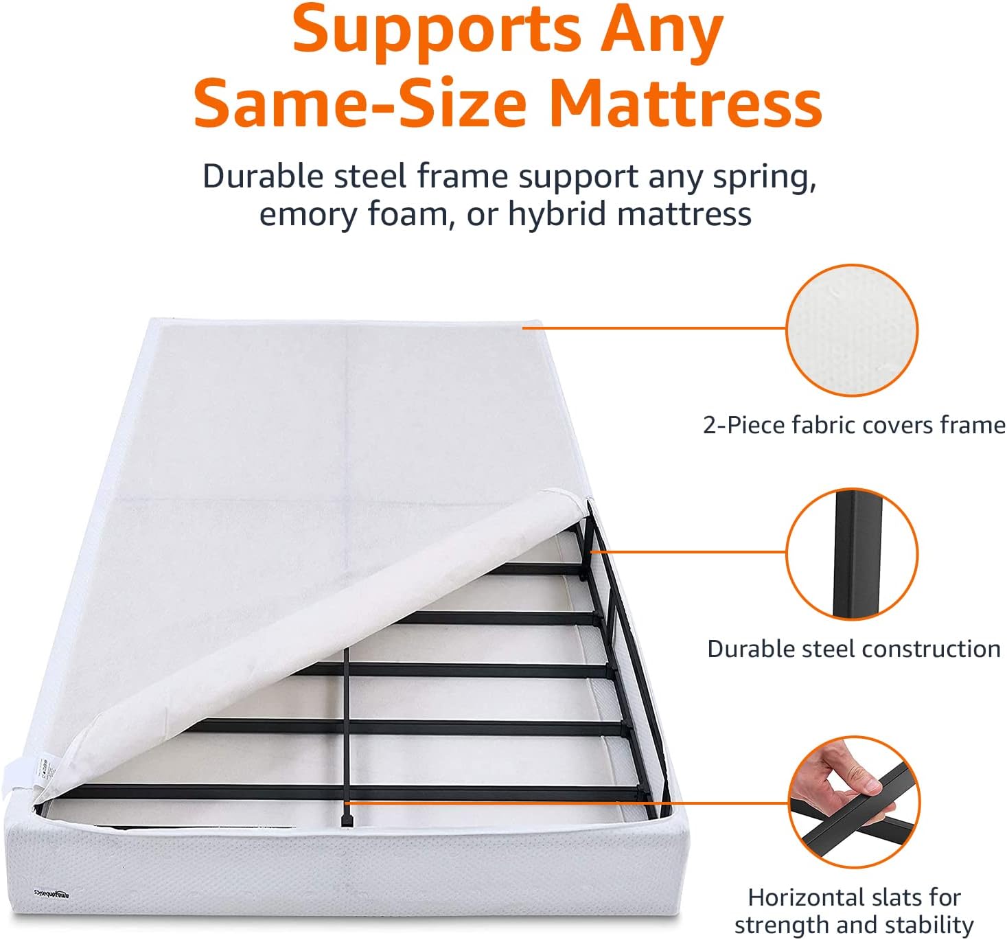 Queen Size Smart Box Spring 79"L x 59.5"W