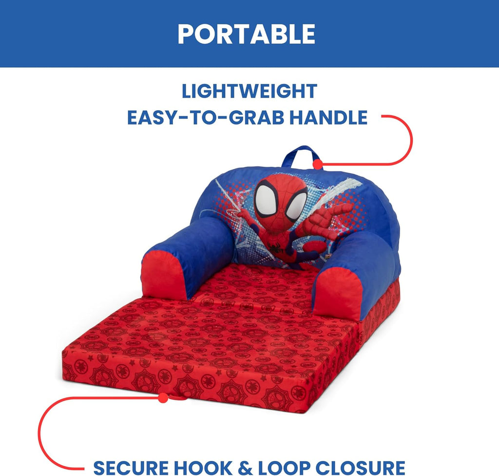 Spidey Flip-Out Kids Chair