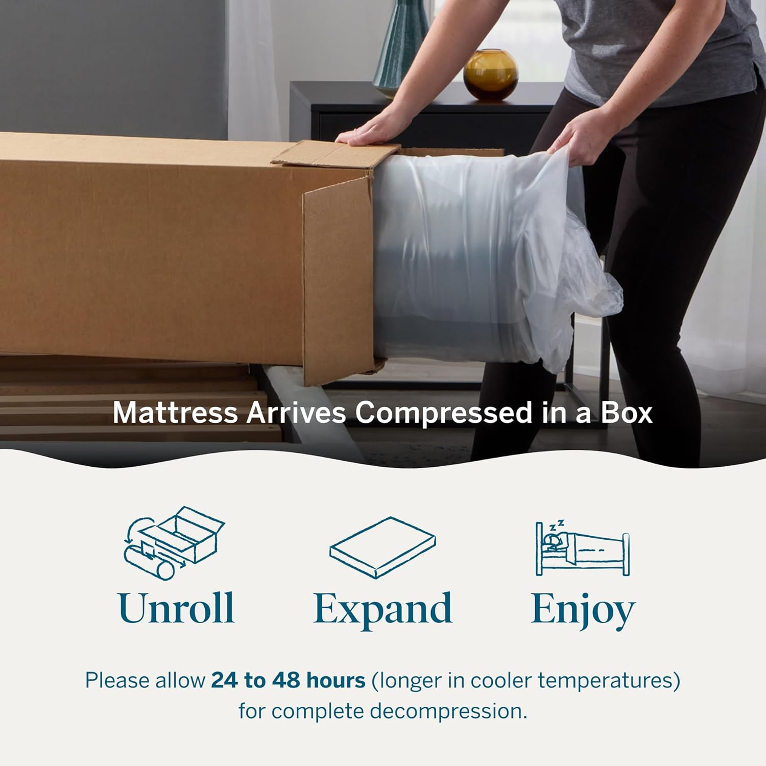 Twin Size Memory Foam Mattress 10"