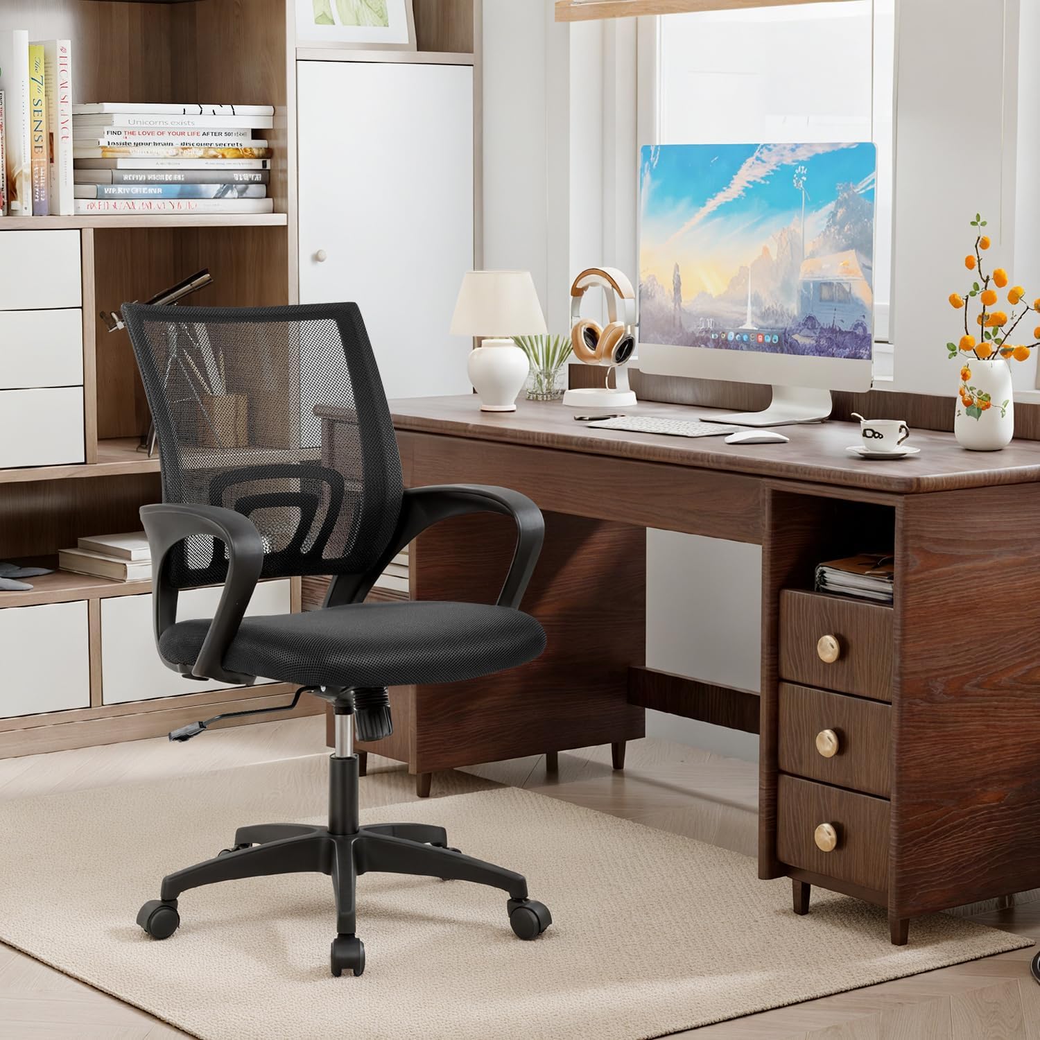 Ergonomic Office Chair with Lumbar Support