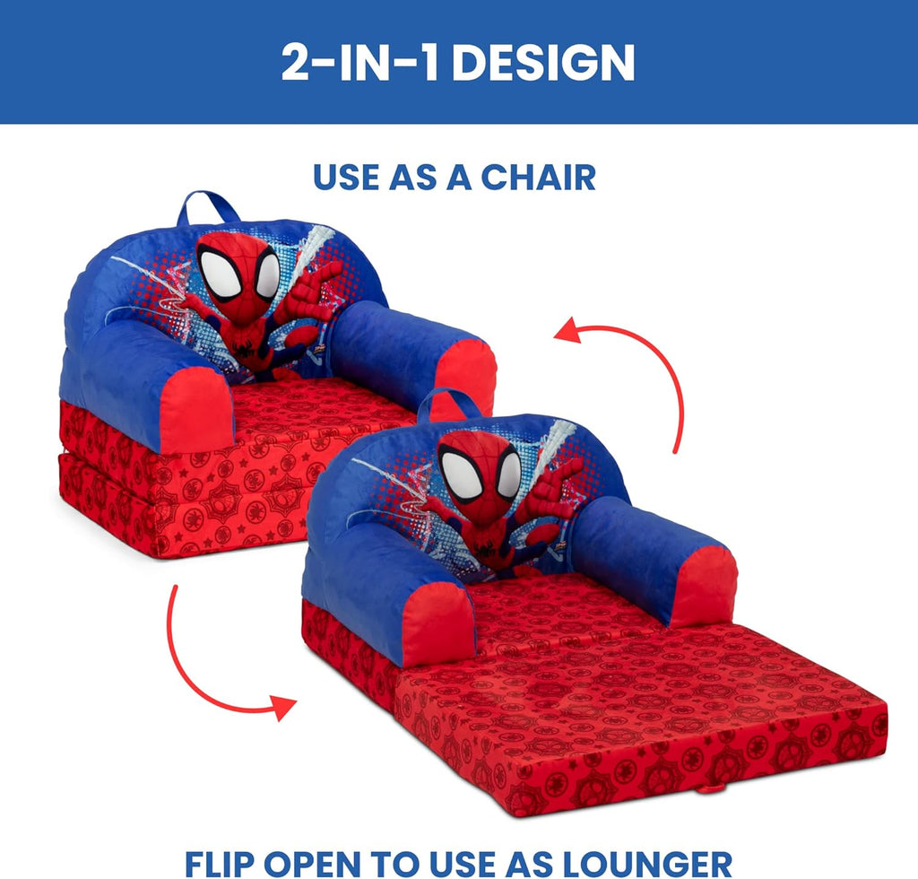 Spidey Flip-Out Kids Chair