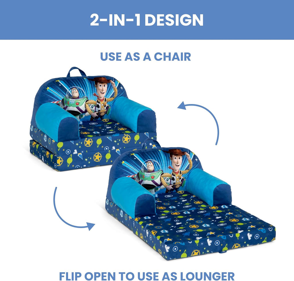 Toy Story Cozee Buddy Flip-Out Kids Chair