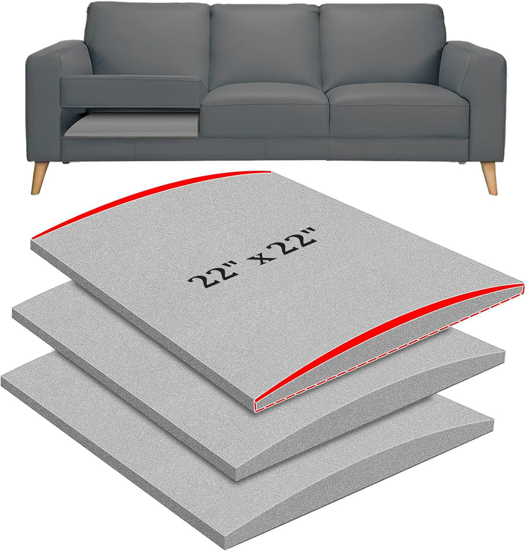 22" x 22" Couch Cushion Support Board 3-Pack