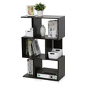 FURINNO Simply Modern 3-Tier Open Book Shelf Expresso 3-Tier