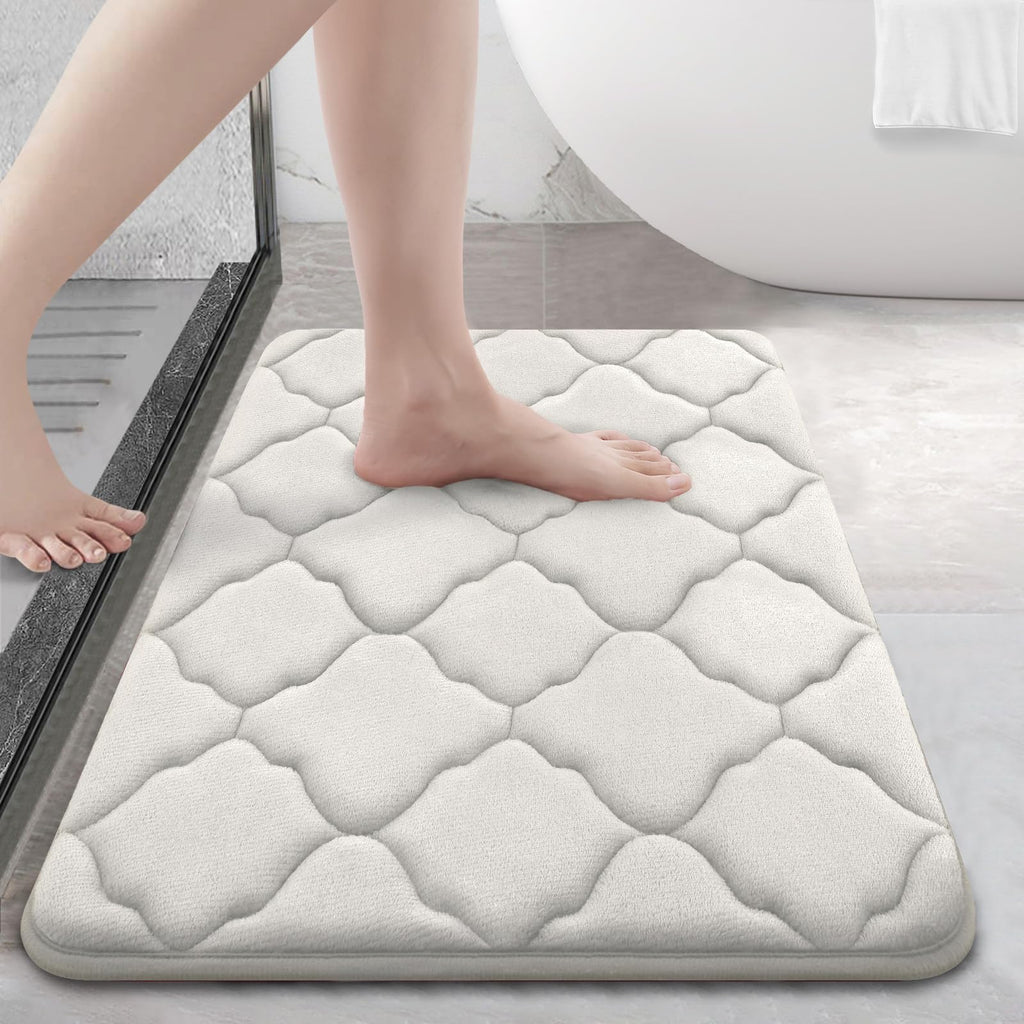 Memory Foam Bath Mat 24x16