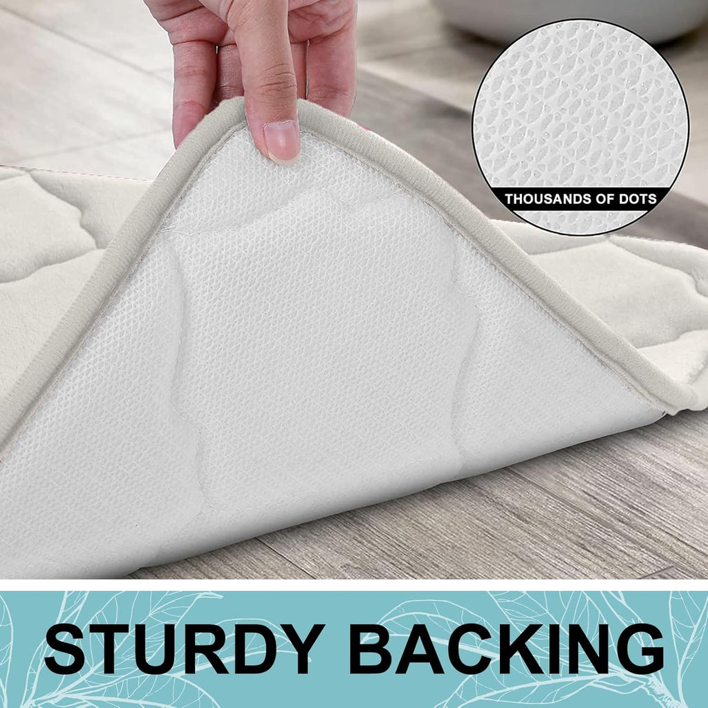 Memory Foam Bath Mat 24x16