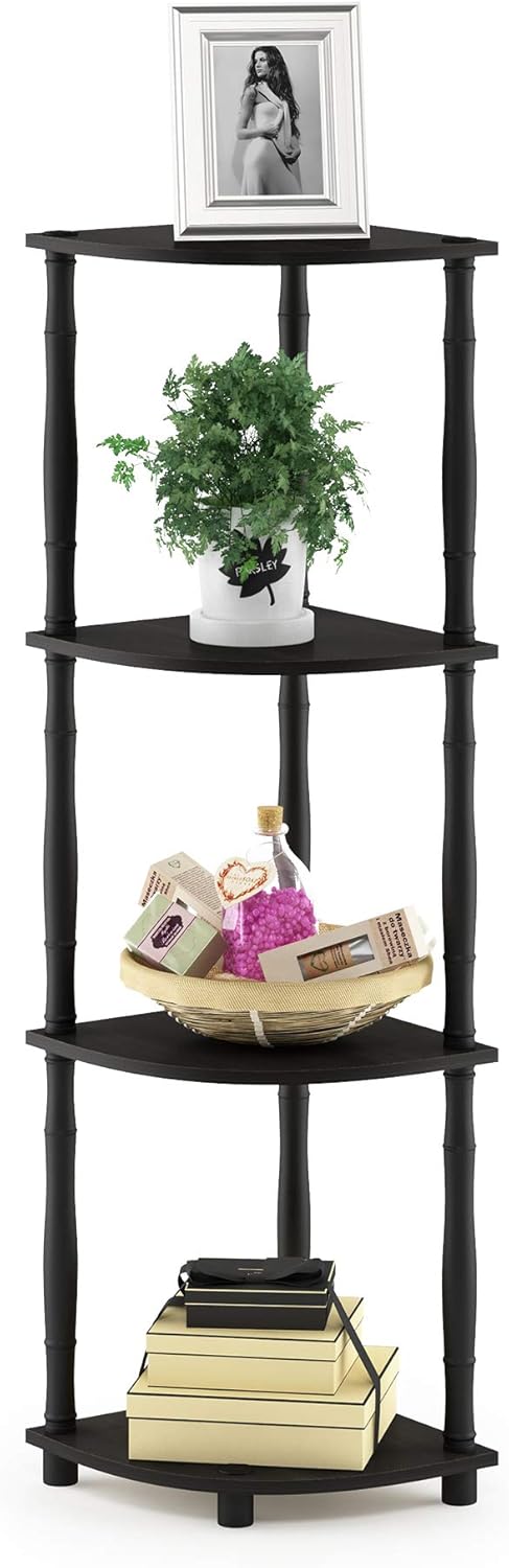 4-Tier Corner Display Rack