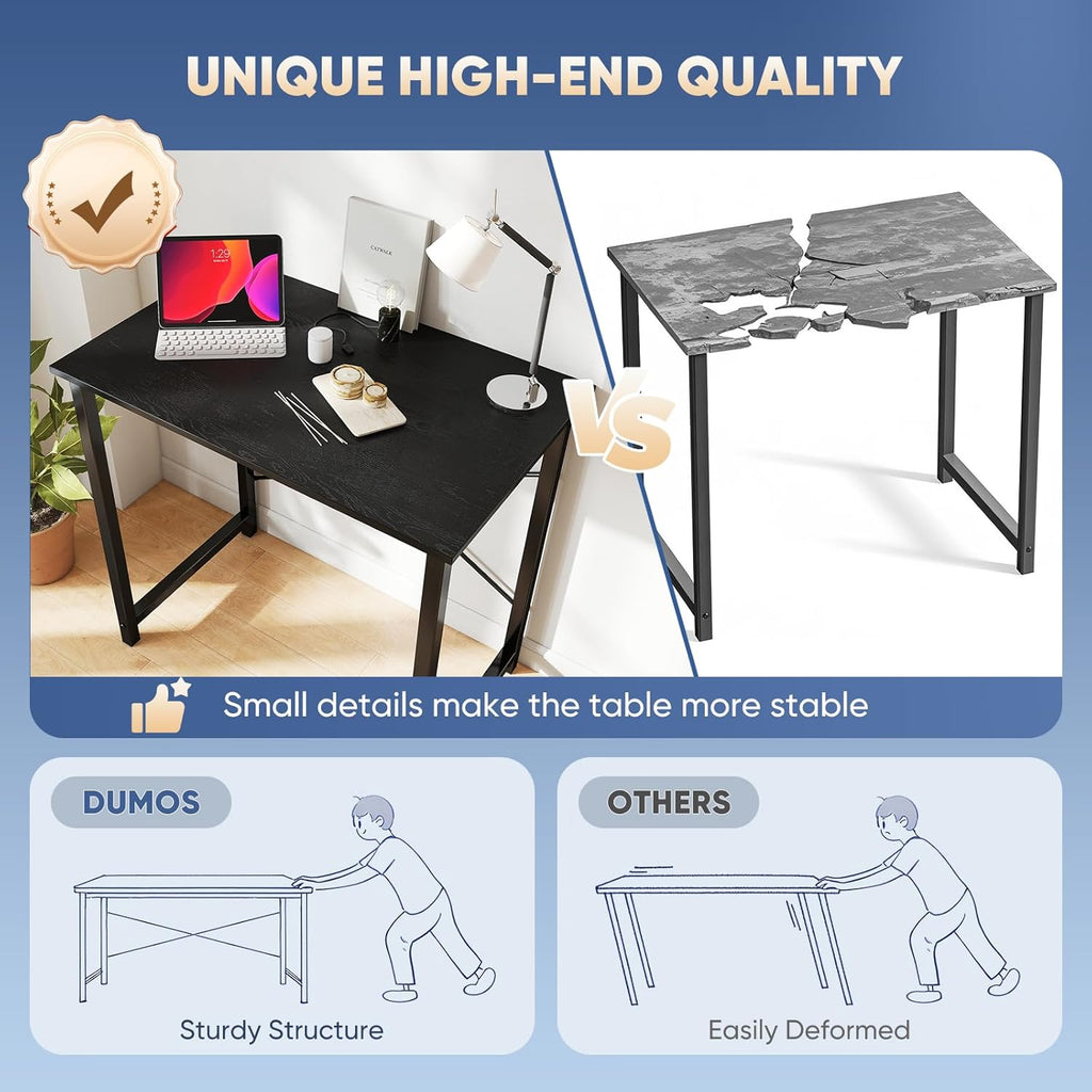 Small Computer Desk 32" Modern Style