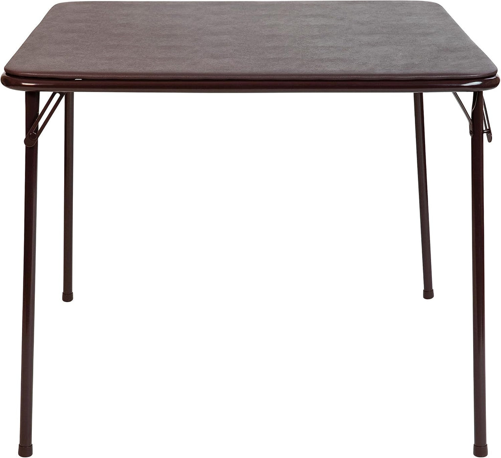 33.5" Square Folding Card Table with Padded Top