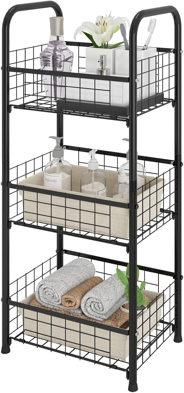3-Tier Freestanding Open Shelf Unit
