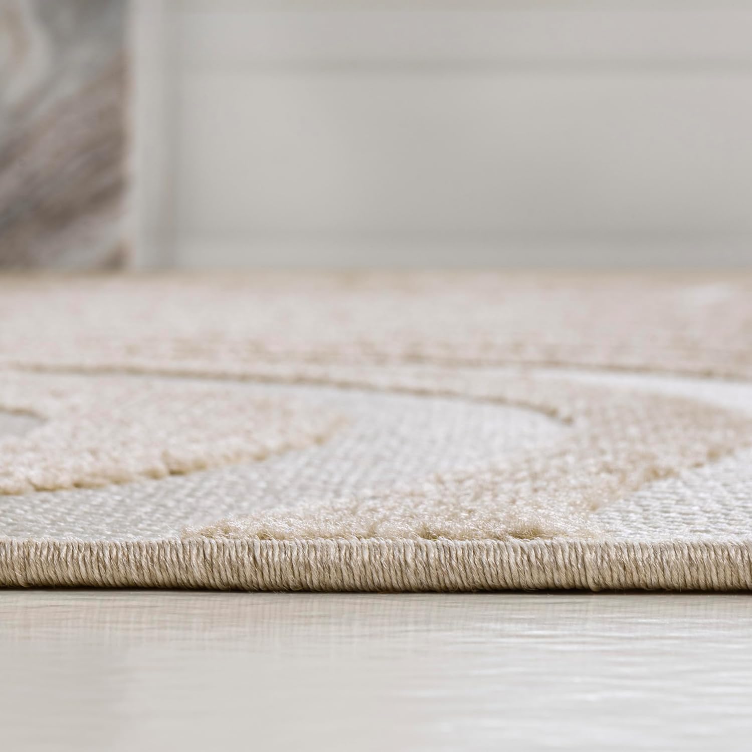 3x5 Beige/Cream Indoor/Outdoor Area Rug