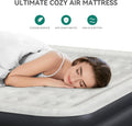 FullXL Air Mattress with Headboard