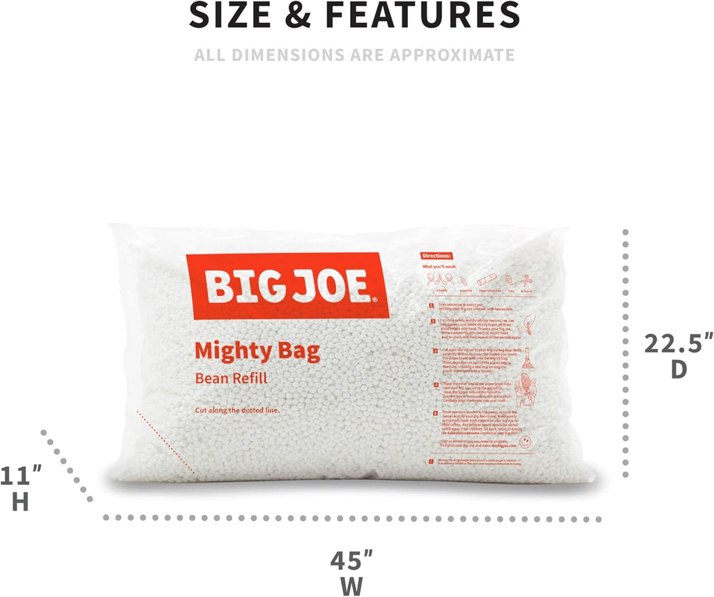 100L Bean Bag Refill Polystyrene Beans