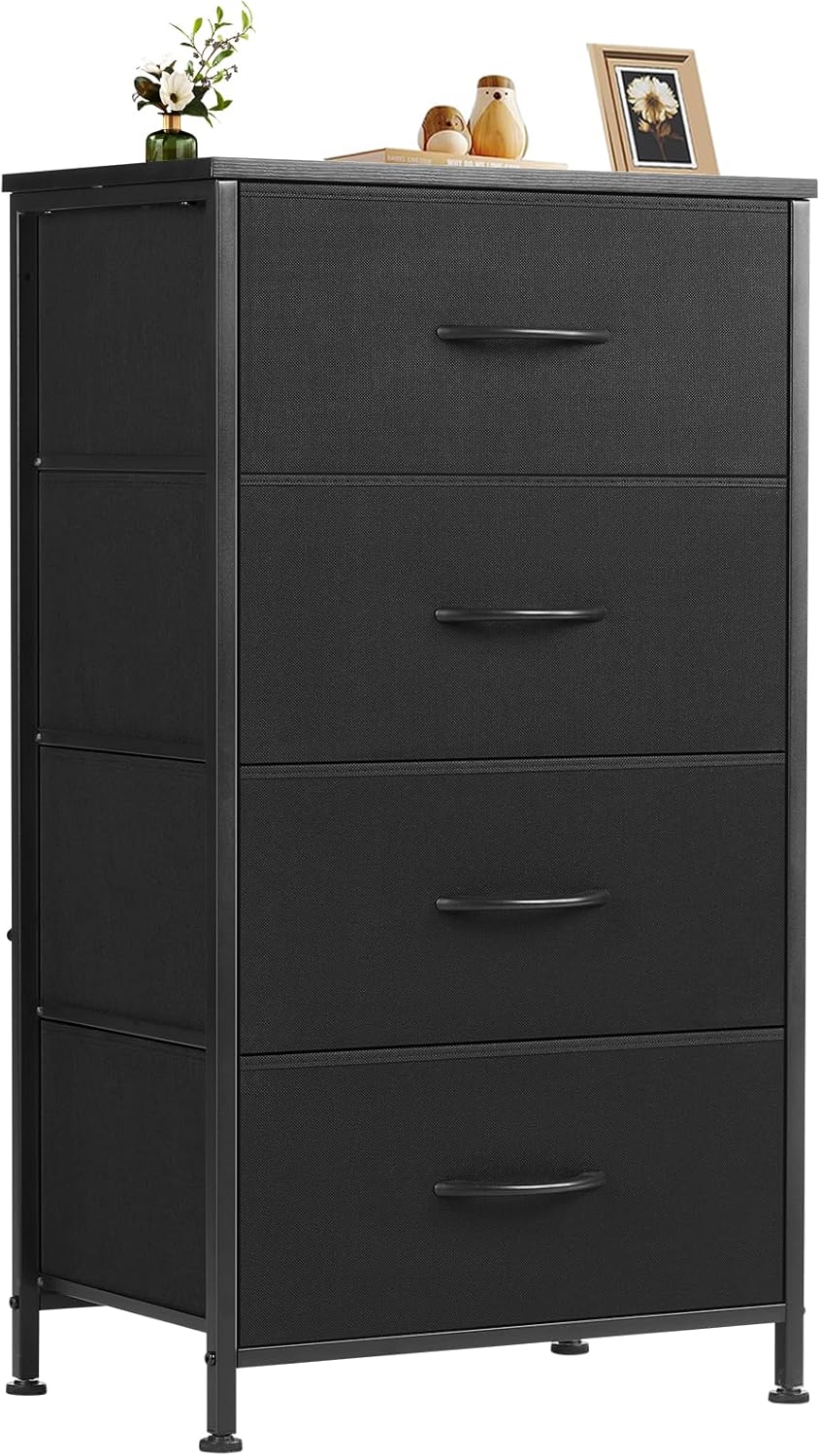 4-Drawer Bedroom Dresser 17.7"D x 11.8"W x 37.4"H