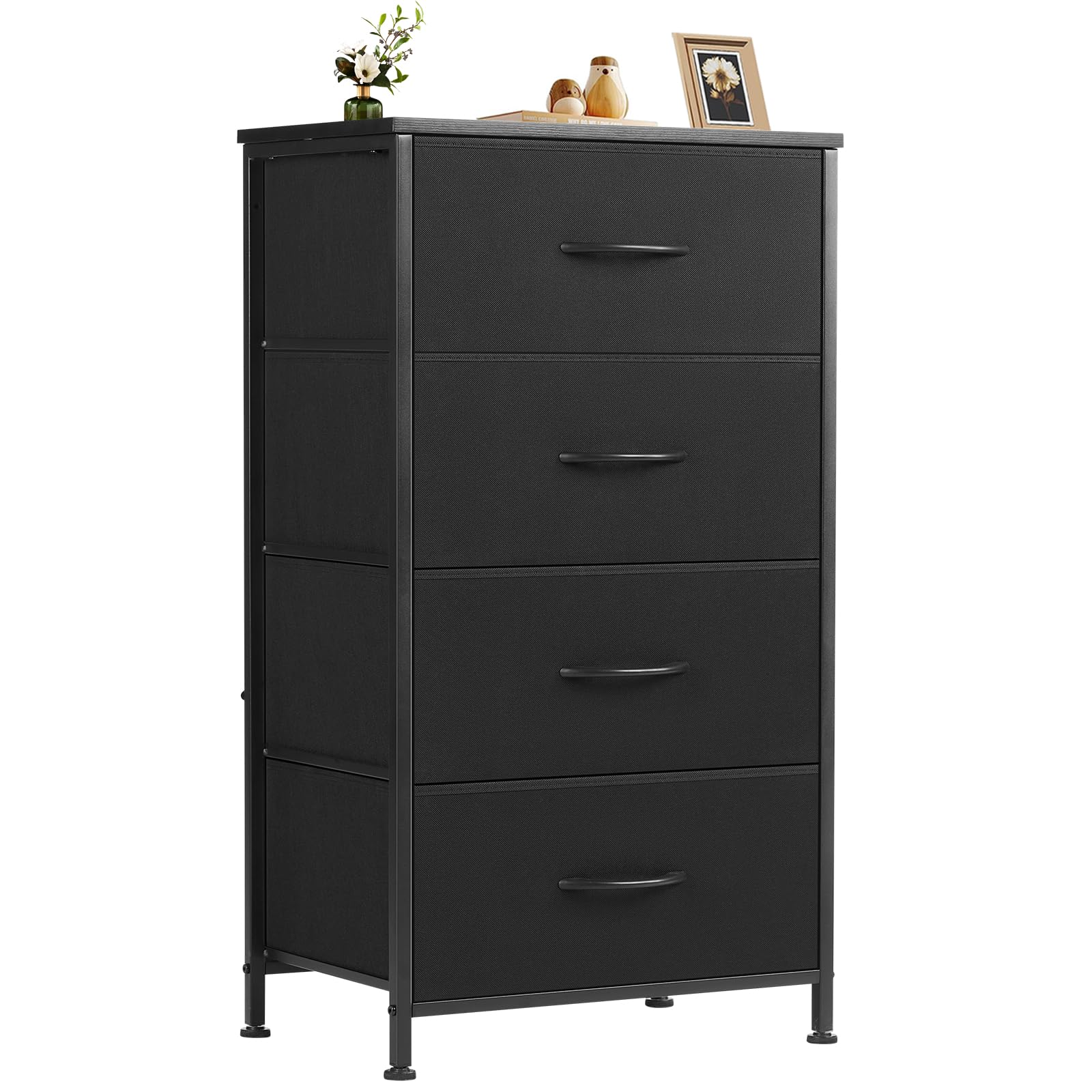 4-Drawer Bedroom Dresser 17.7"D x 11.8"W x 37.4"H
