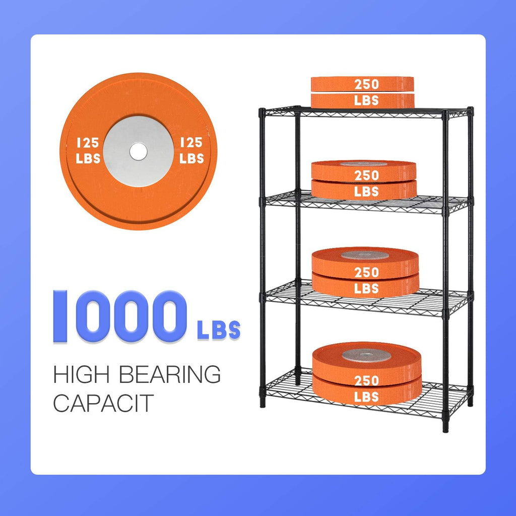 36"x14"x54" Adjustable Wire Shelving Unit