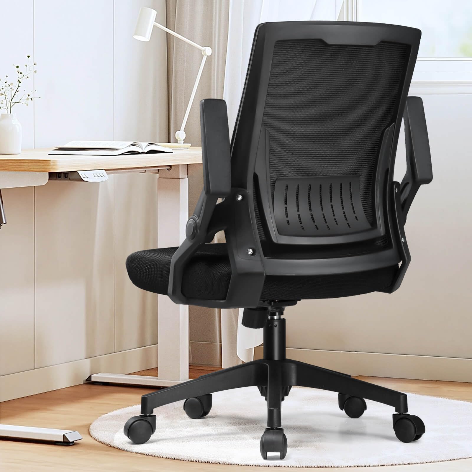 Ergonomic Office Chair with Flip-up Armrests