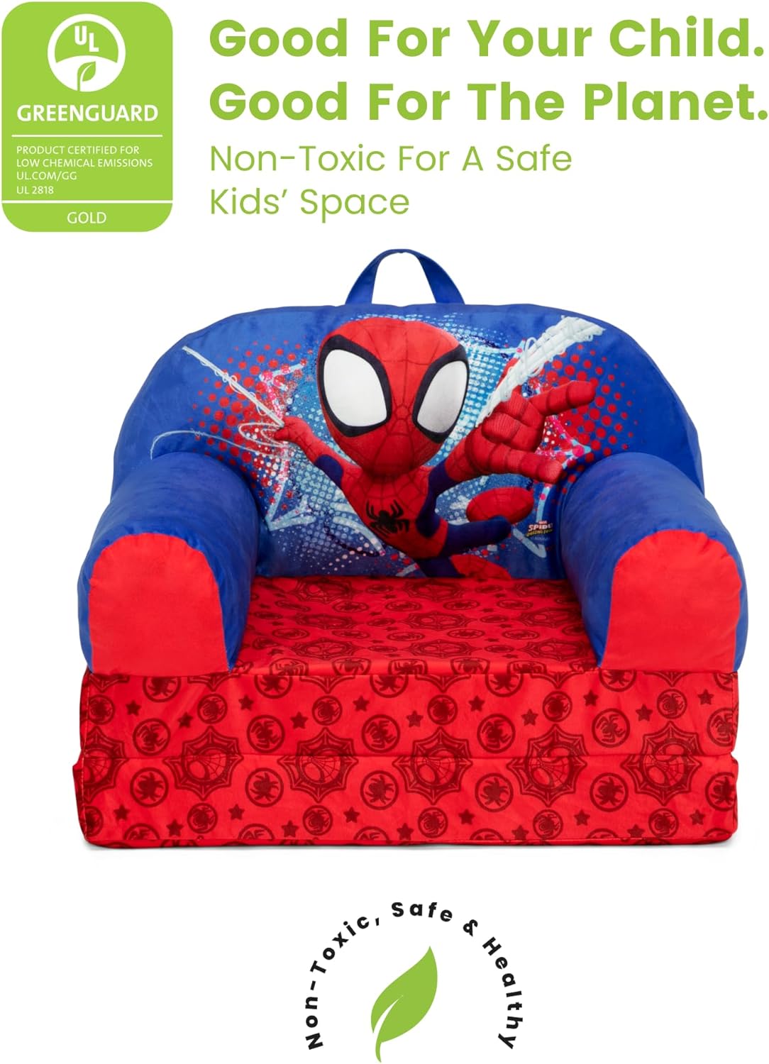 Spidey Flip-Out Kids Chair