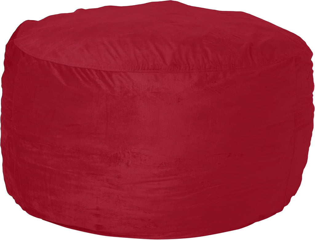 5-Foot Microsuede Bean Bag Chair Cover