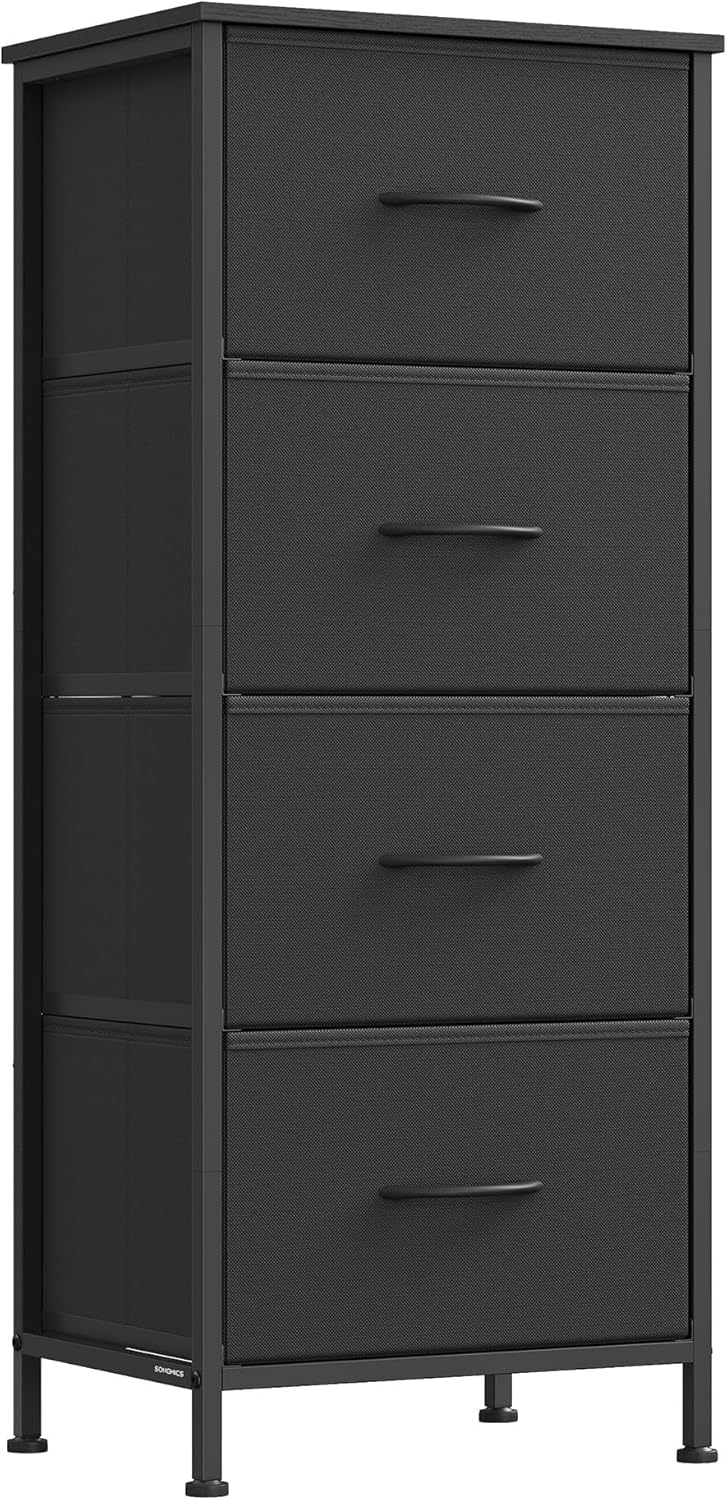 4-Drawer Bedroom Dresser 37.5"H