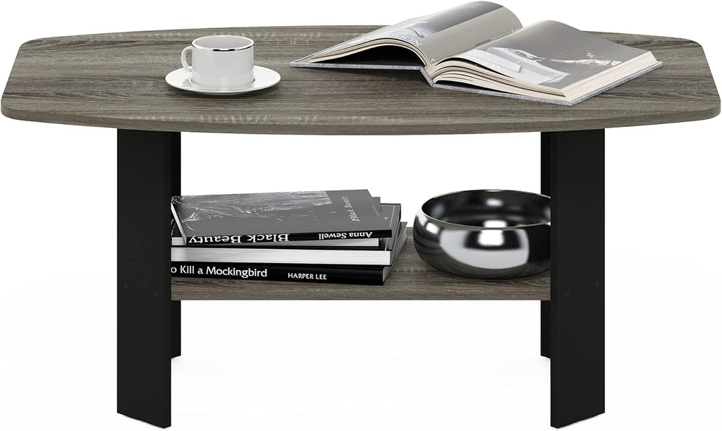 Coffee Table - French Oak Grey/Black