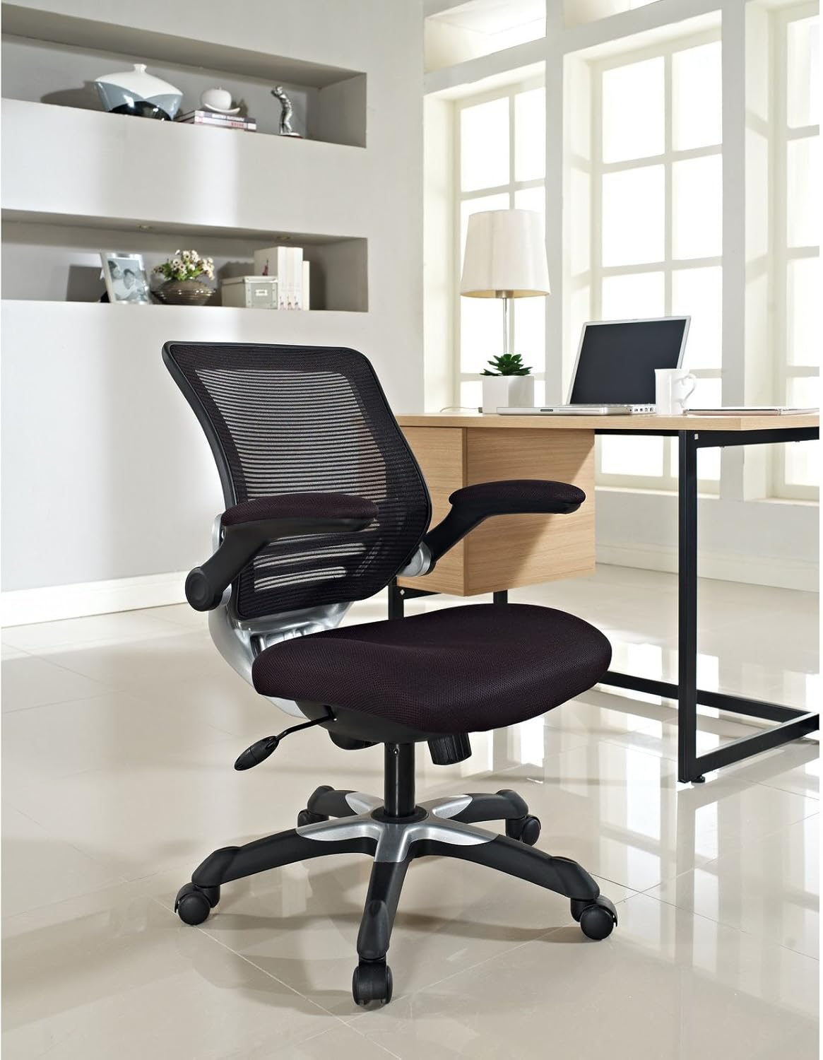 Mesh Ergonomic Office Chair with Flip-Up Arms