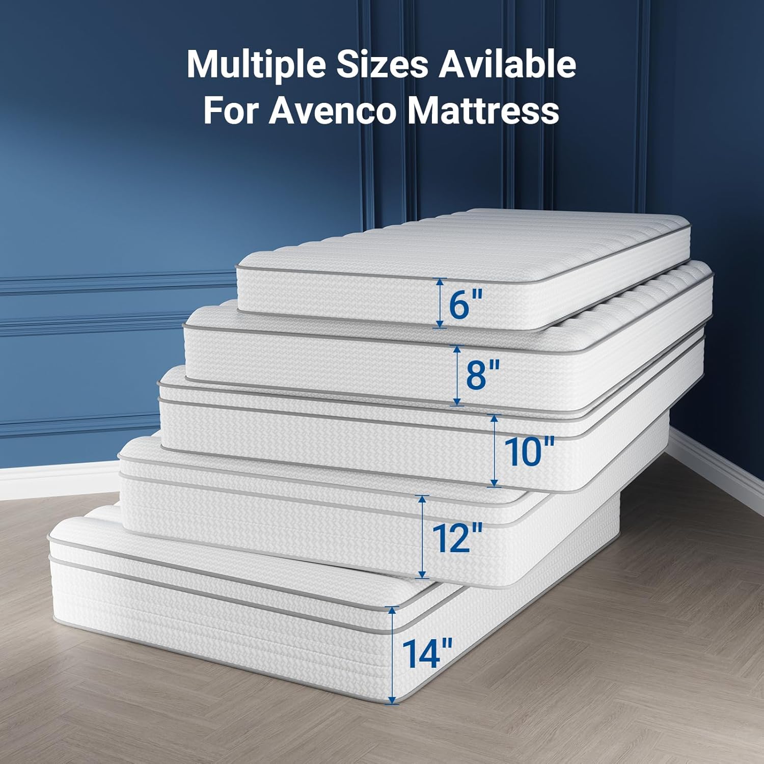 Twin Size Mattress 6" Medium Plush