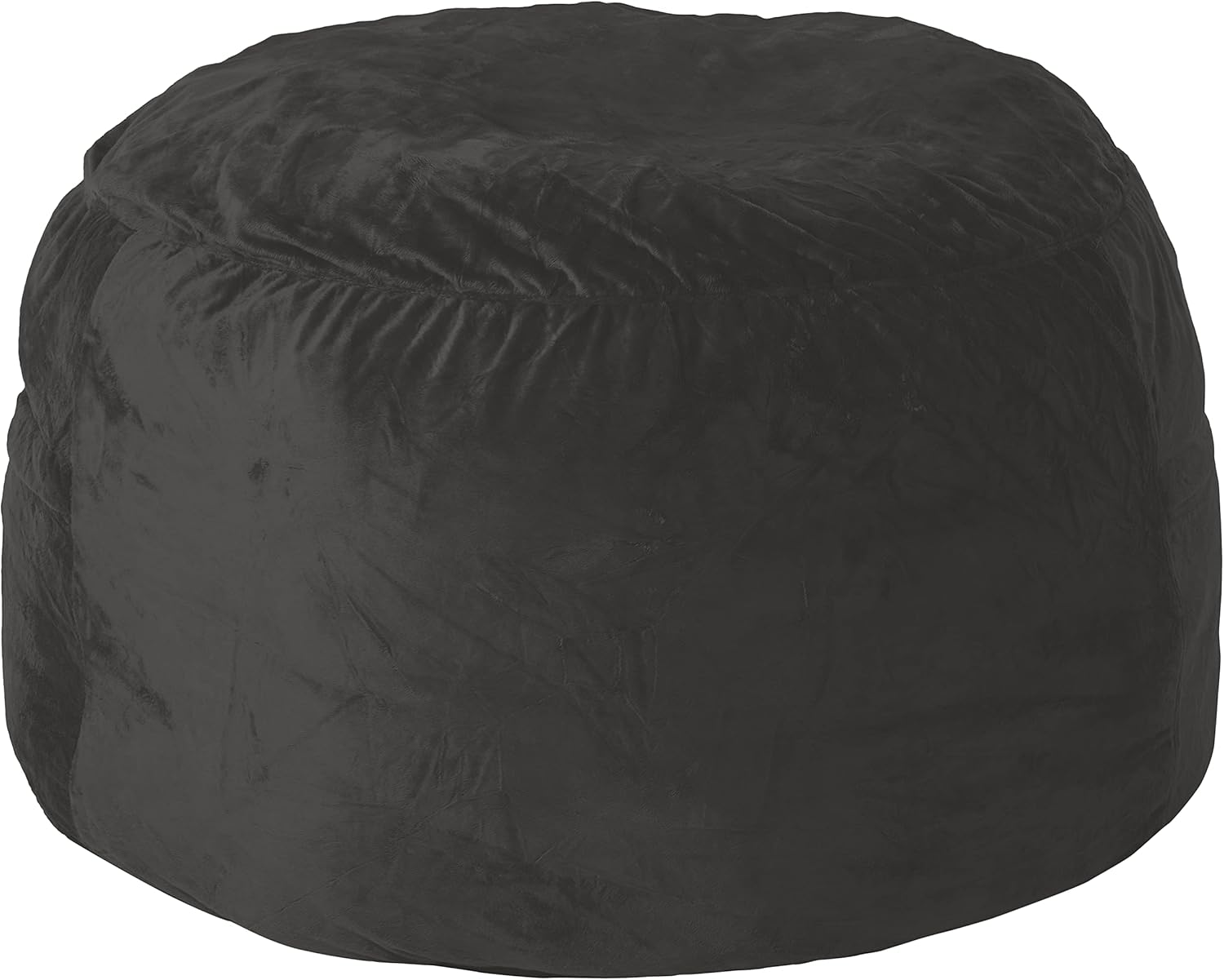 5-Foot Chill Sack Bean Bag Chair Cover in Charcoal