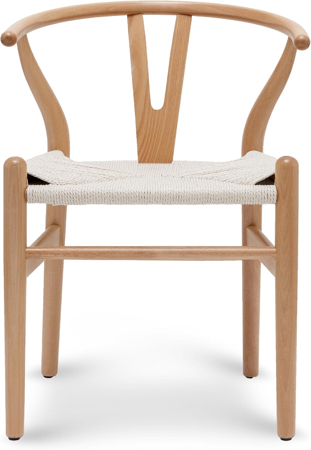 Oak Wishbone Dining Chair with Arms