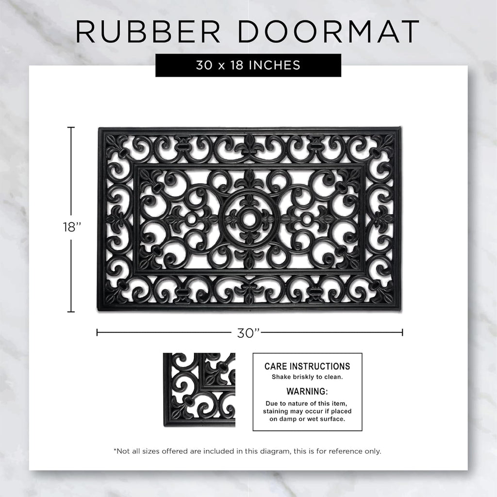 24x36 All Weather Rubber Doormat