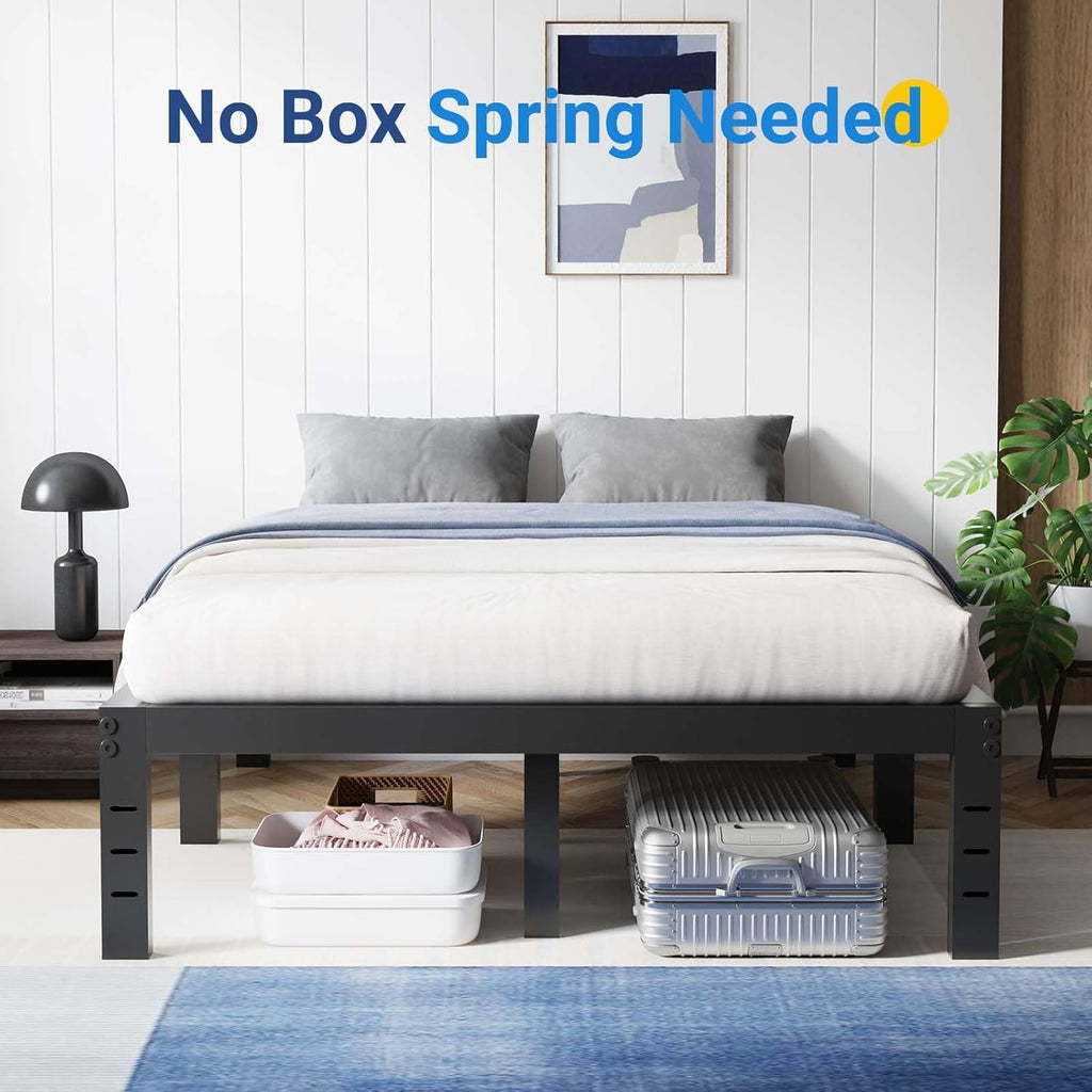 Full Size Metal Platform Bed Frame 14 Inch