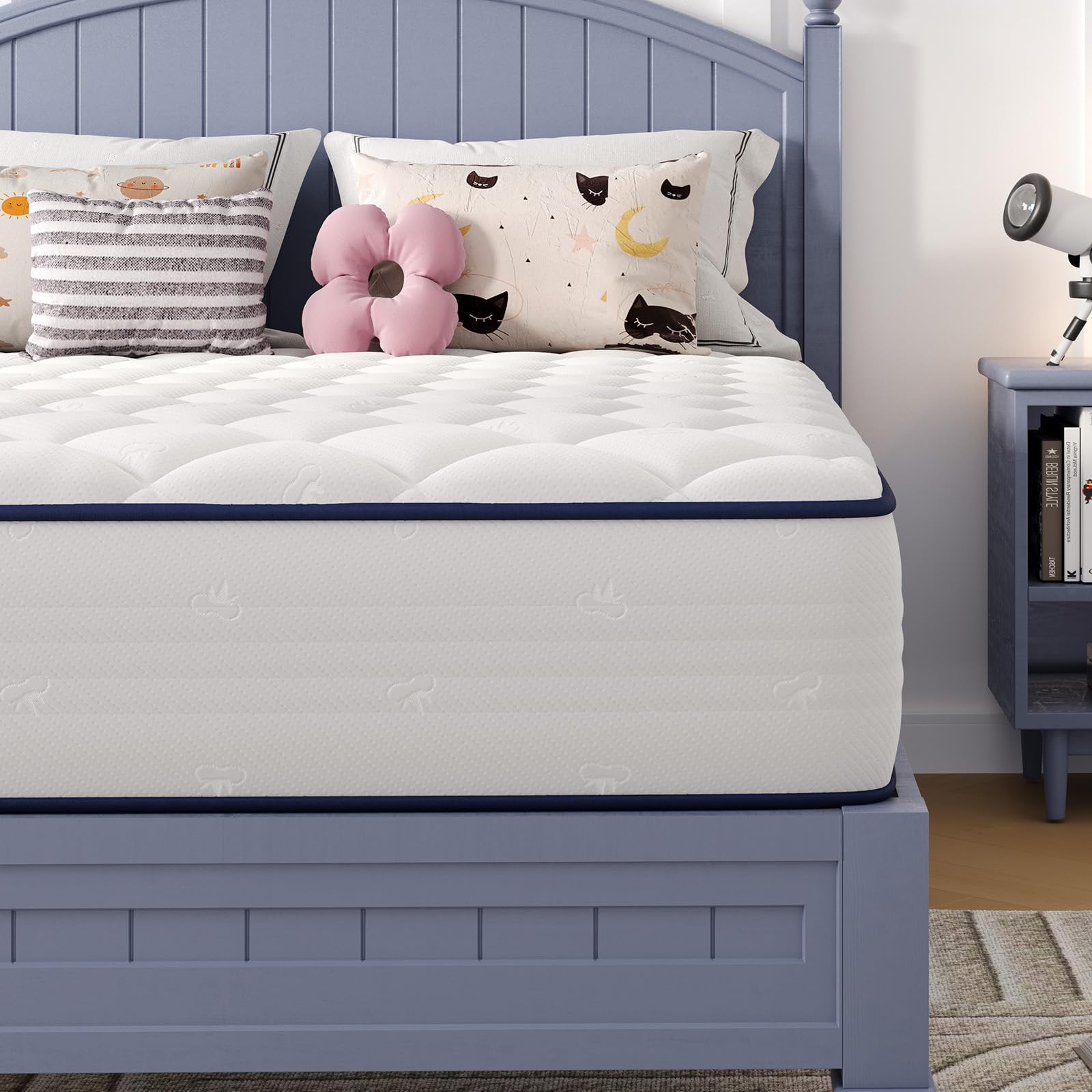 Twin Medium Foam and Spring Hybrid Mattress
