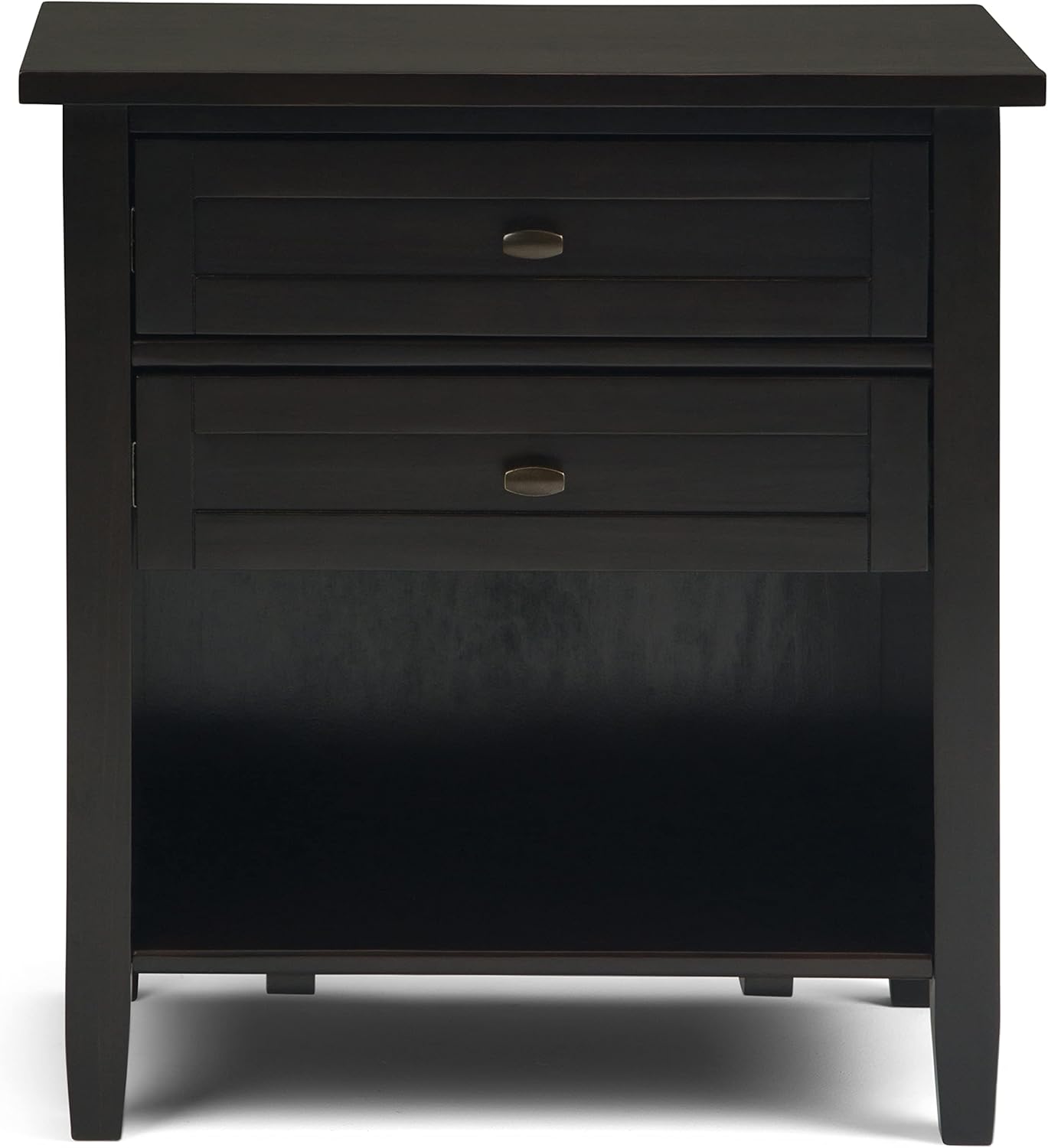 Solid Wood Nightstand 24" Wide