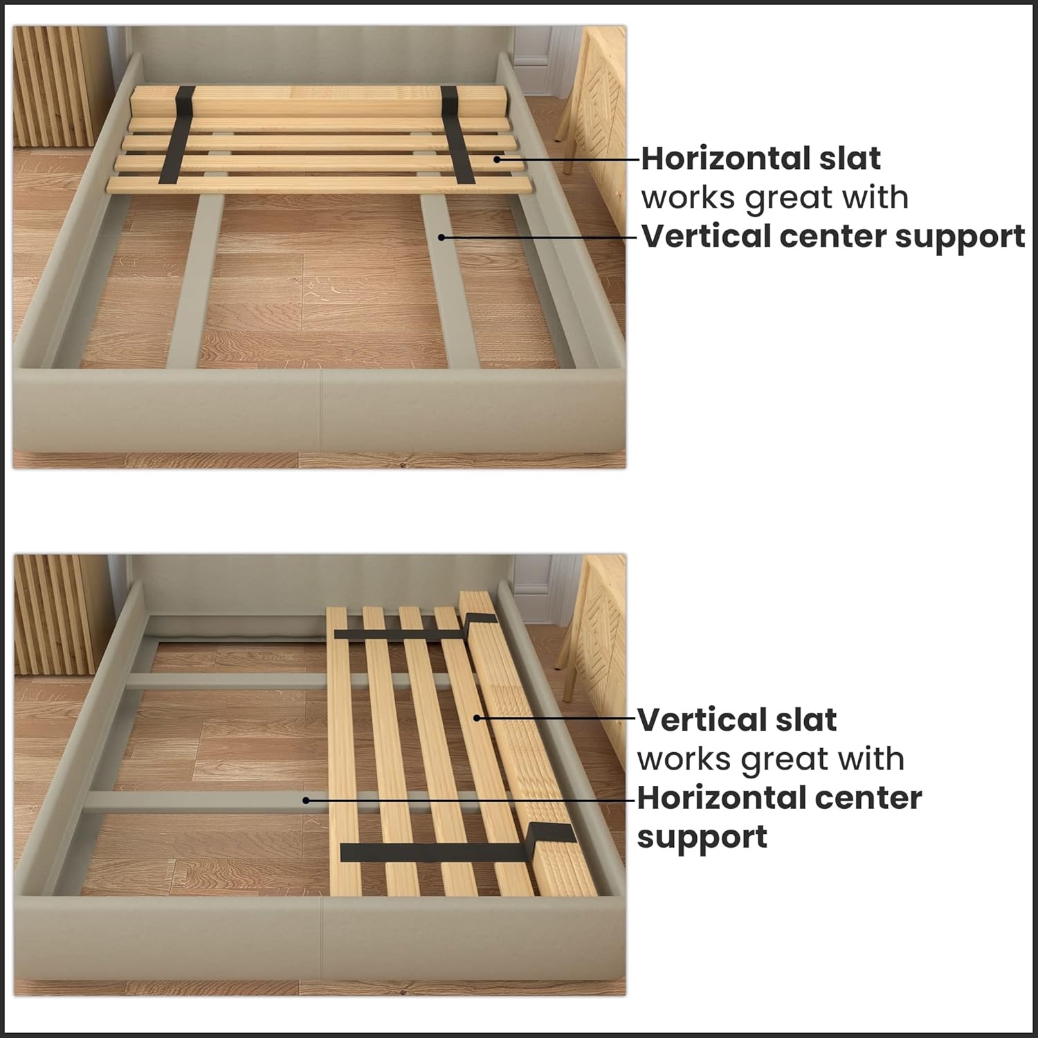 Twin Wooden Bunkie Board Bed Slats