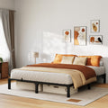 GarveeHome 10 in Queen Tool-Free Bed Frame, Heavy Duty Metal Platform Bed Frame with Durable Iron Slat Support and Legs, No Box Spring Required, No Screws Needed, Support Up to 800 LBS 10 Inch Queen (U.S. Standard)