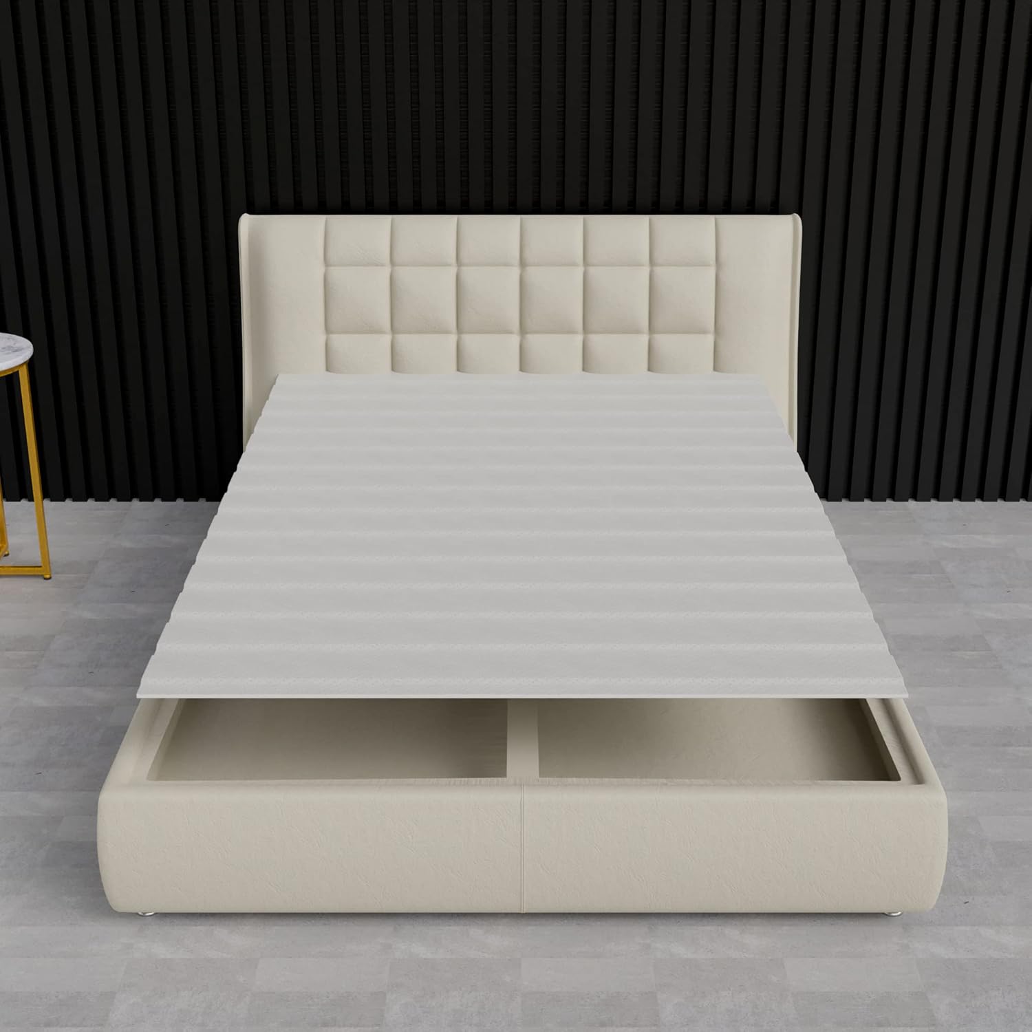 Twin XL Wooden Bunkie Board with Cover