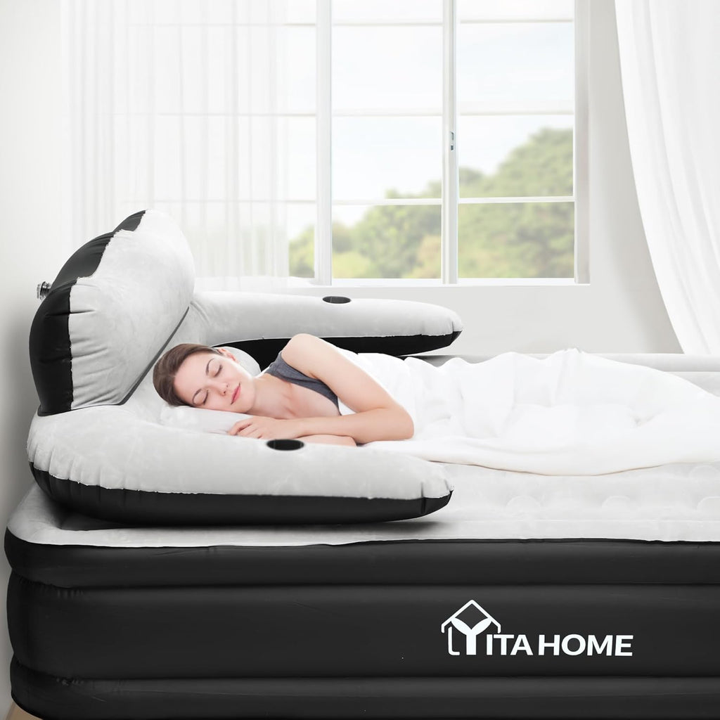 FullXL Air Mattress with Headboard