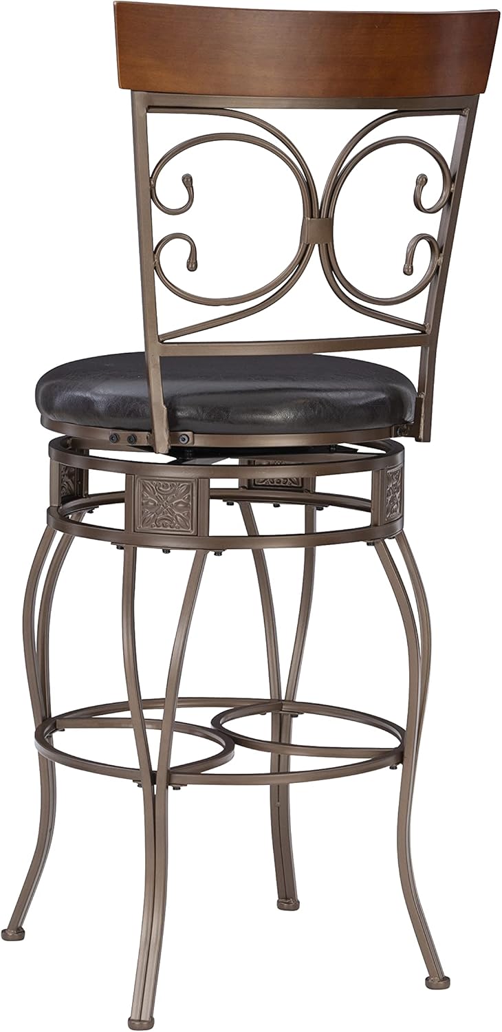 Bar Height Dark Bronze Barstool