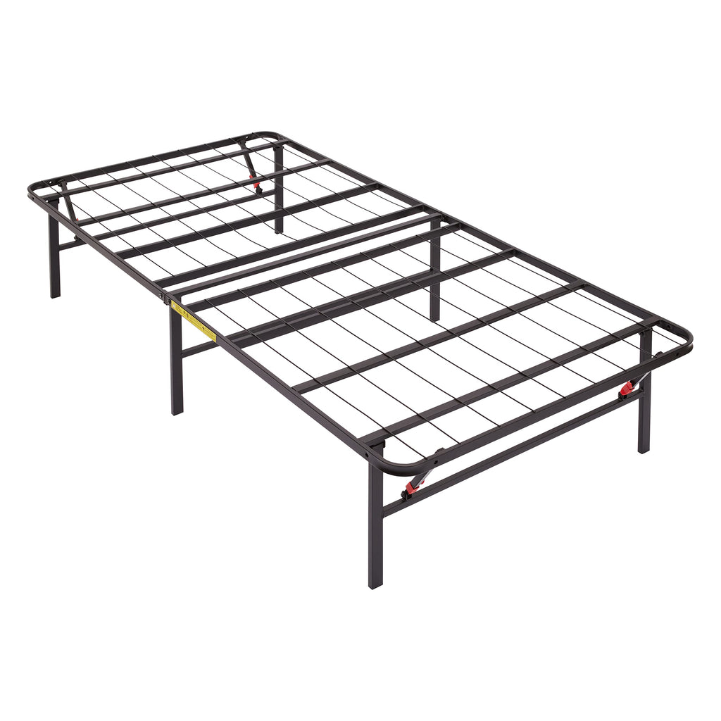 Foldable Metal Platform Bed Frame Twin XL