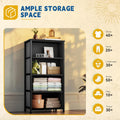 4-Drawer Fabric Storage Tower
