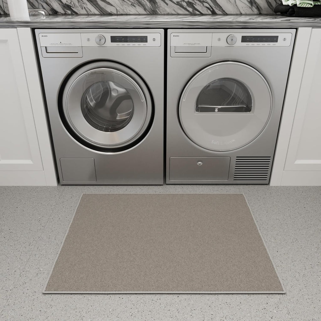 Small Gray Non-Slip Area Rug 2'3" x 3'