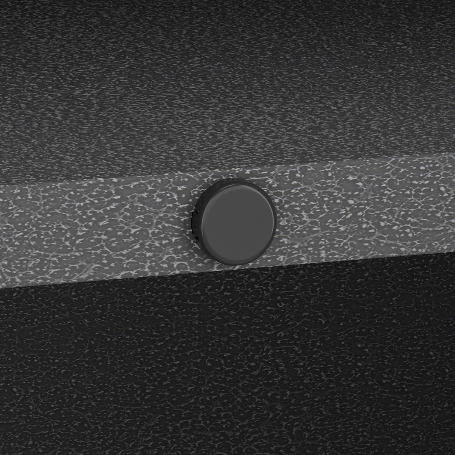 Black/Grey Floating Garage Storage Cabinet