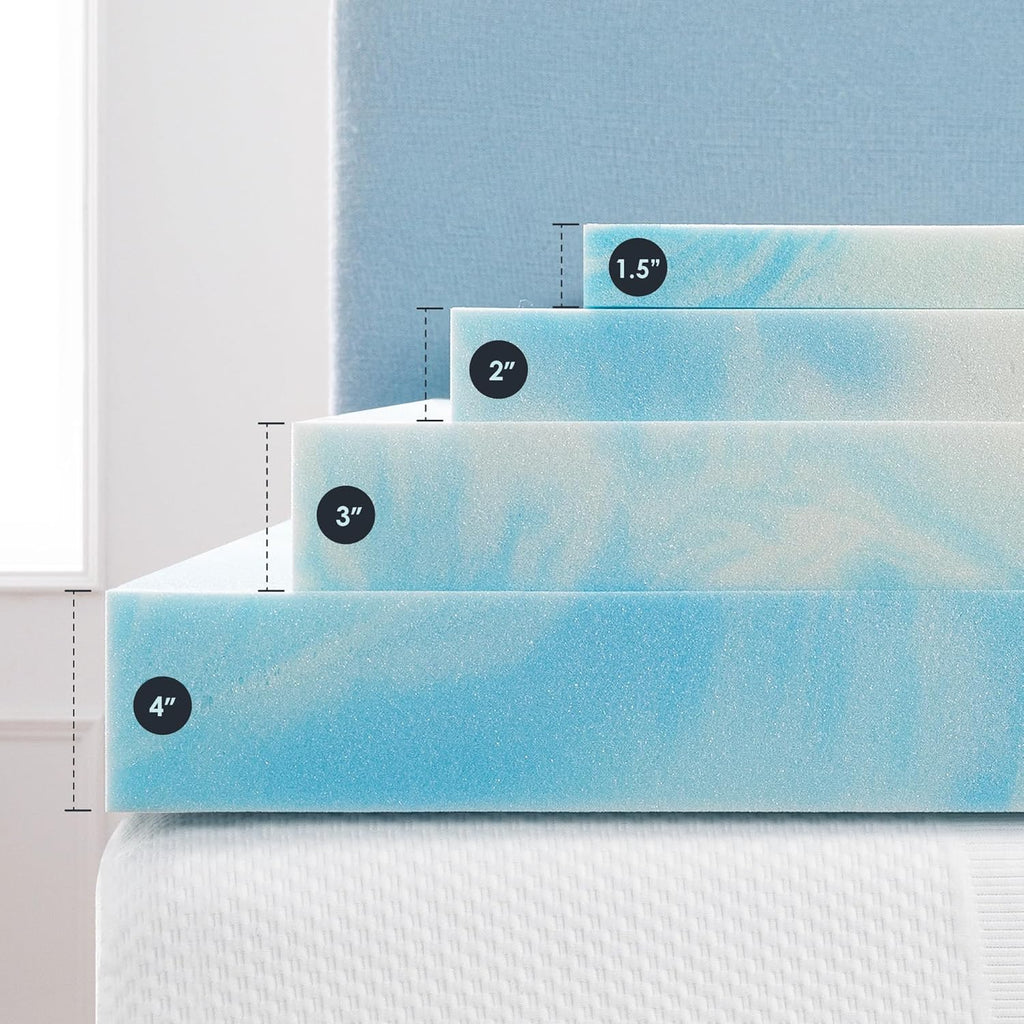King Size Memory Foam Mattress Topper