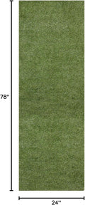 Artificial Grass Runner Rug 4x7