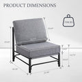 Large Mid Century Modern Accent Chair