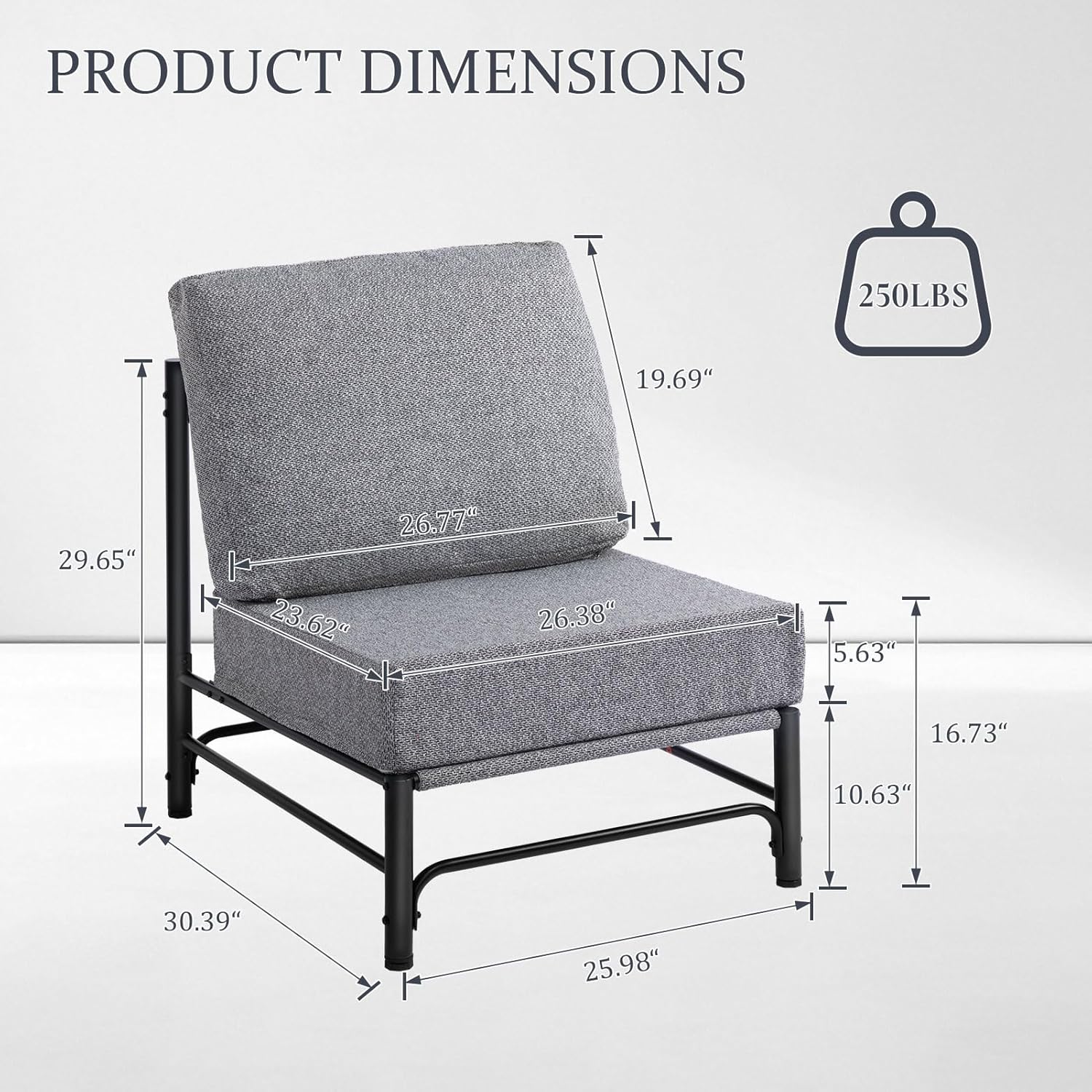Large Mid Century Modern Accent Chair