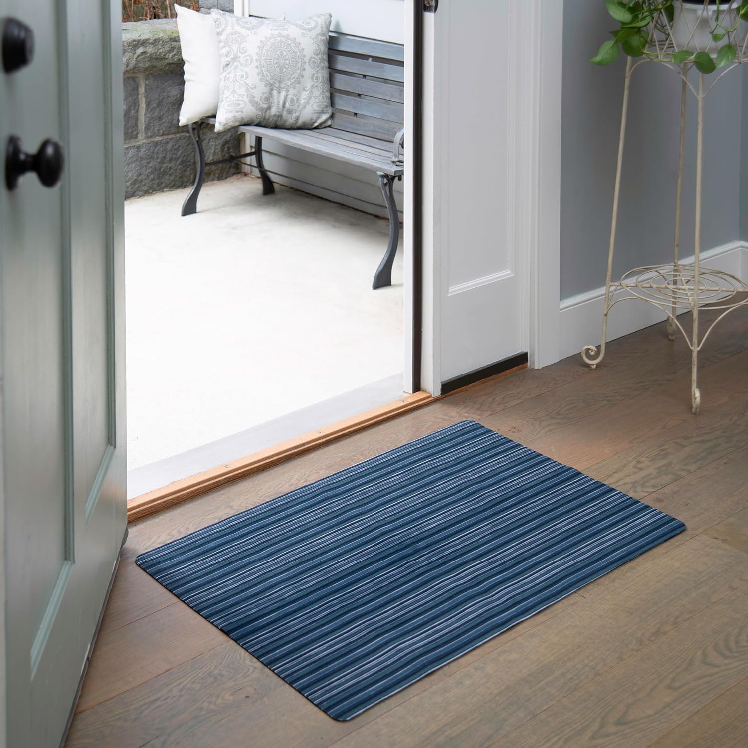 Smooth Step Striped Kitchen Mat 24"x35"