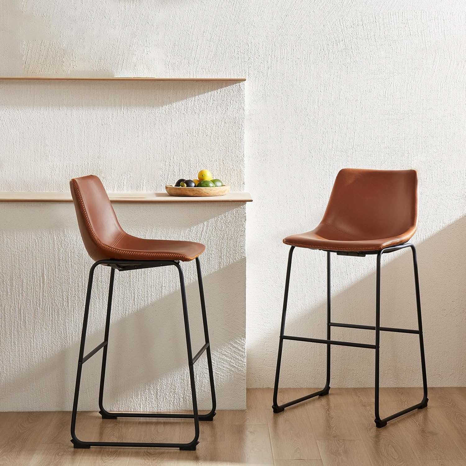 26" Counter Height Bar Stools Set of 2
